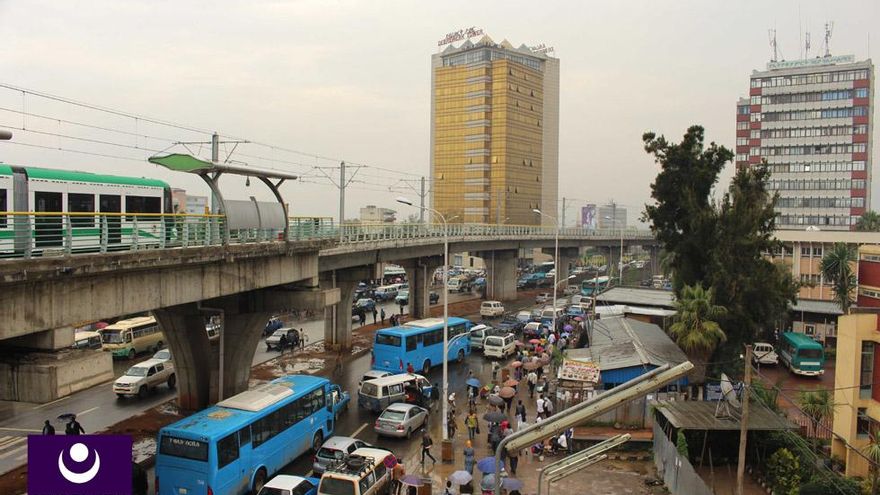 Panorámica de Mexico Square - (Addis Abeba)