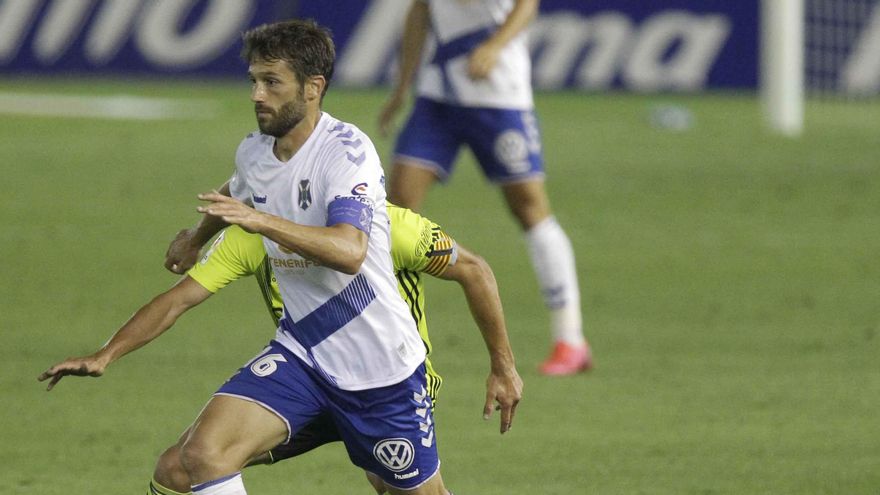 Aitor Sanz, en el partido frente al Zaragoza