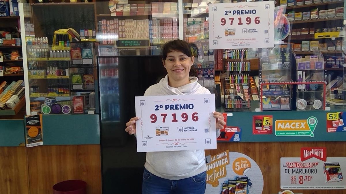Un décimo vendido en León logra el Segundo Premio de la Lotería Nacional del sorteo del jueves