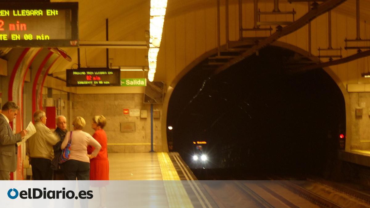 Corte por obras de la línea 7 de Metro de Madrid entre San Blas y ...