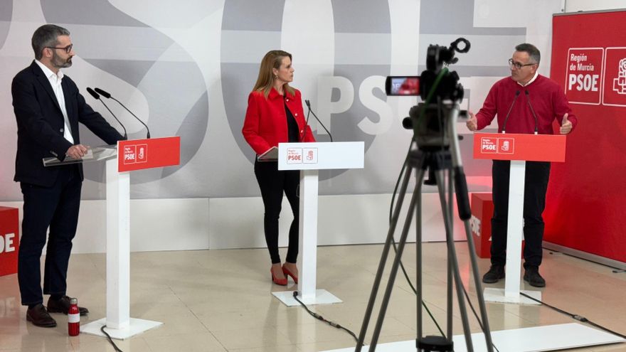 Conesa y Lucas miden fuerzas en un debate a cuatro días de las primarias para liderar el PSOE de la Región