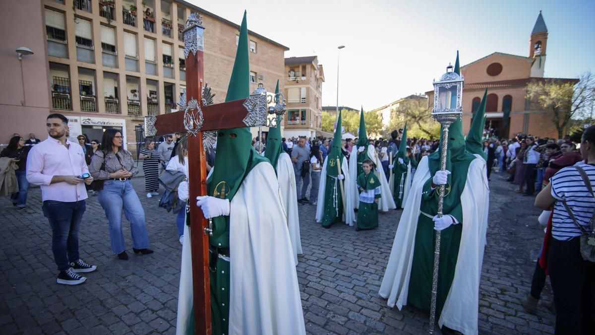 Salida procesional de la Hermandad de La O, en imágenes