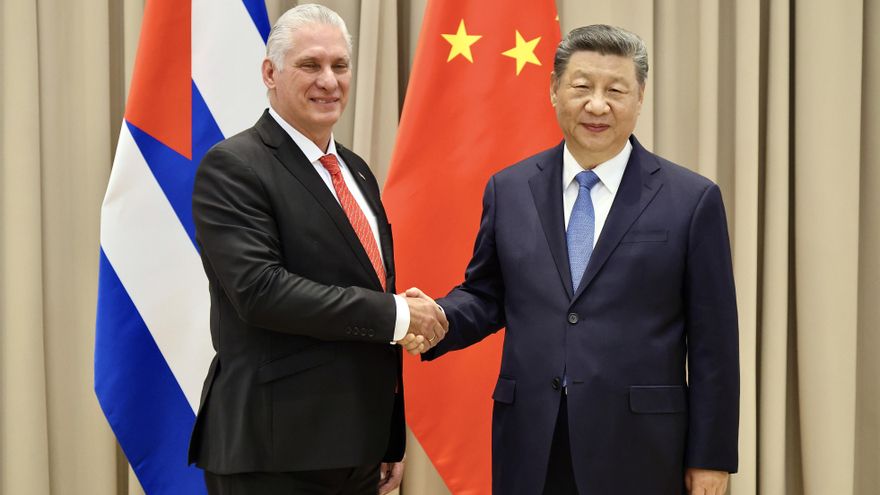 Díaz-Canel asegura que acordó con Xi profundizar los lazos bilaterales entre Cuba y China