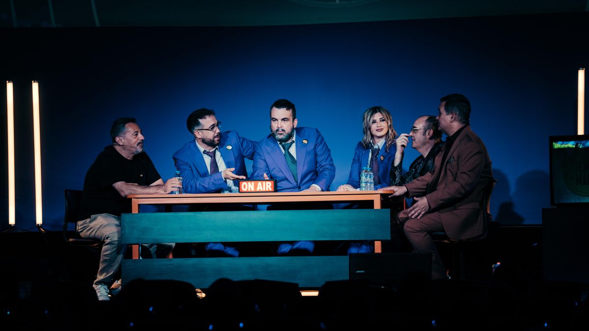 Parte del elenco de 'Superestar' en la presentación