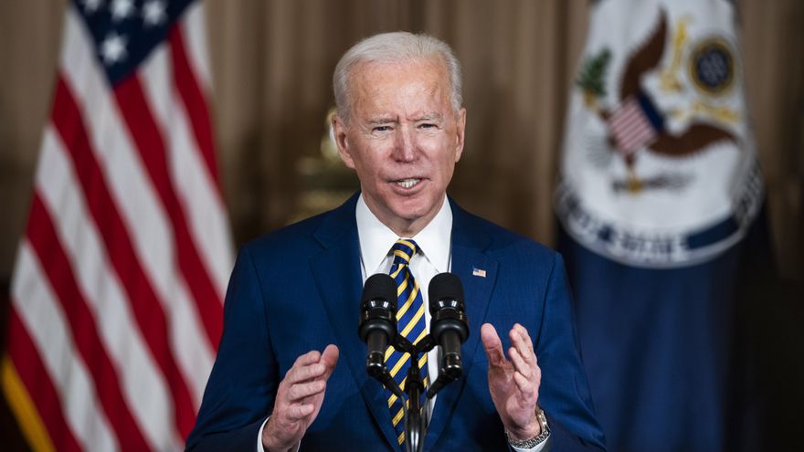 En la imagen, el presidente de EE.UU., Joe Biden. EFE/Jim Lo Scalzo/Archivo