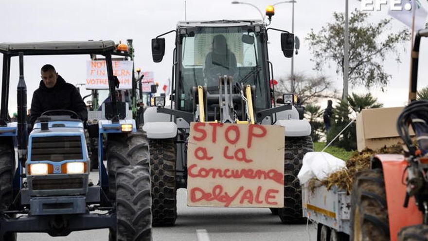 Castilla-La Mancha pide a Francia "un esfuerzo" que facilite el tránsito de productos agroalimentarios ante las protestas en aquel país