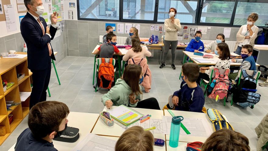 Euskadi baja las ratios de alumnos por aula ante la caída de la natalidad