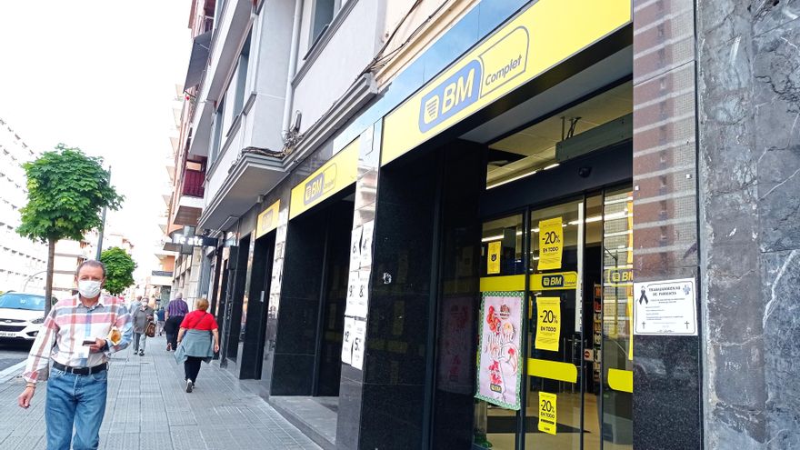 El Cine Santuchu es en la actualidad un supermercado de la empresa BM