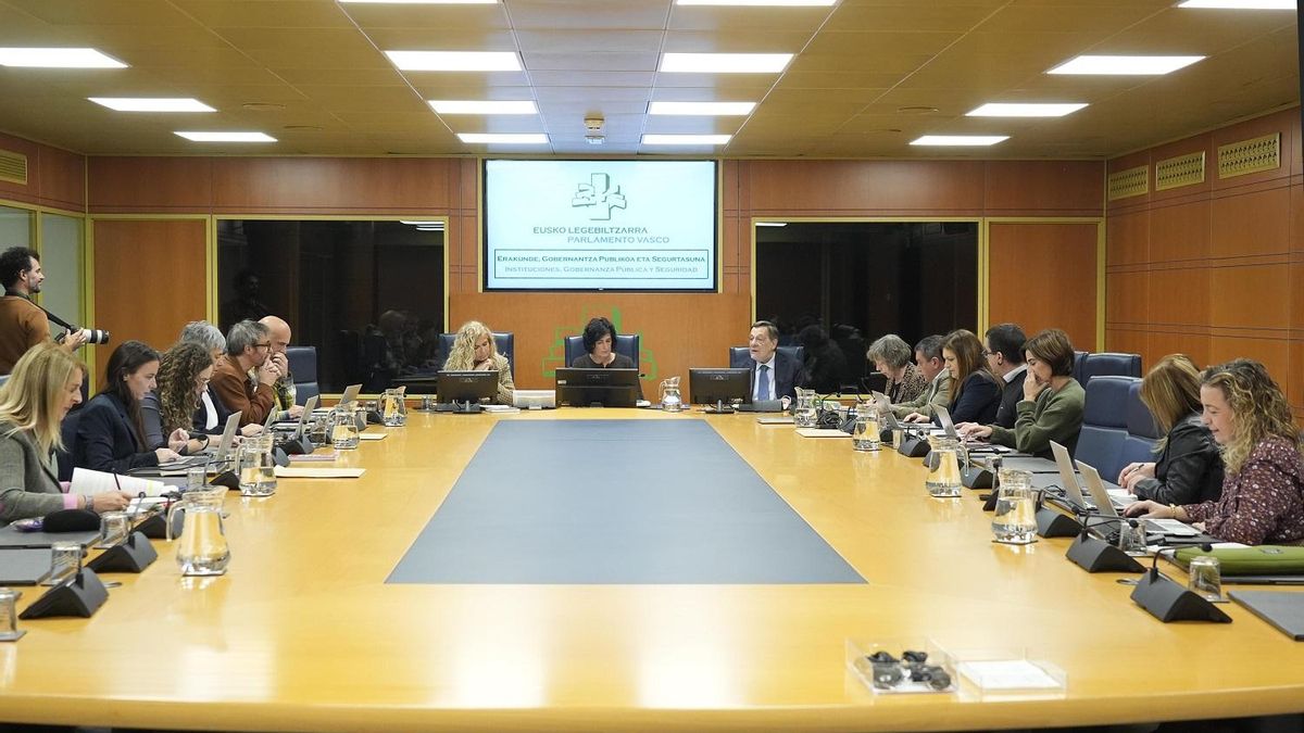 El Gobierno vasco reduce a 20.000 euros el presupuesto para 2026 de la comisión de control de la Policía
