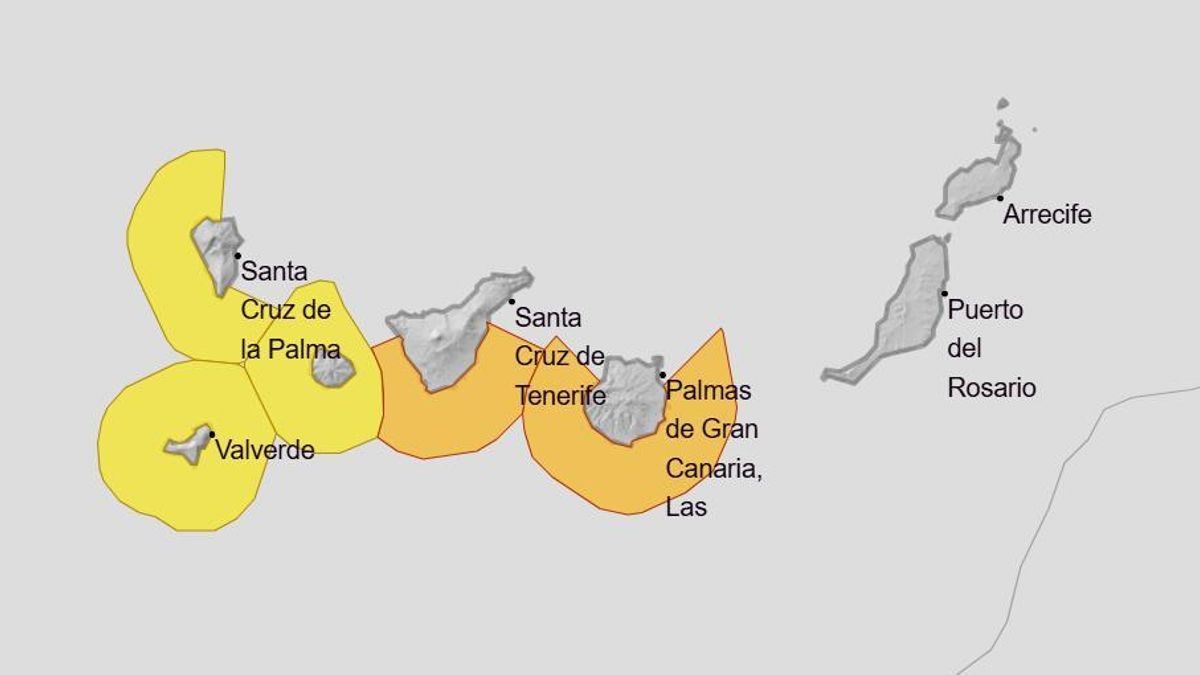 Avisos amarillos y naranjas para este domingo 6 de julio.