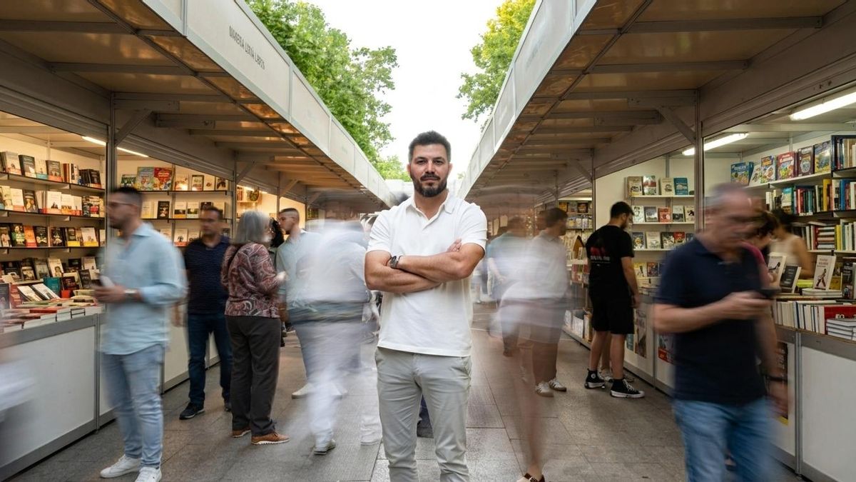 José Carlos Casado, en la última edición de la Feria del Libo de Córdoba.