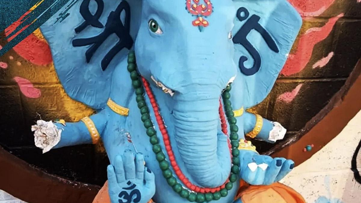 Destrozan la obra del Art Aero Rap de La Bañeza dedicada a los dos voluntarios muertos en los incendios forestales de León