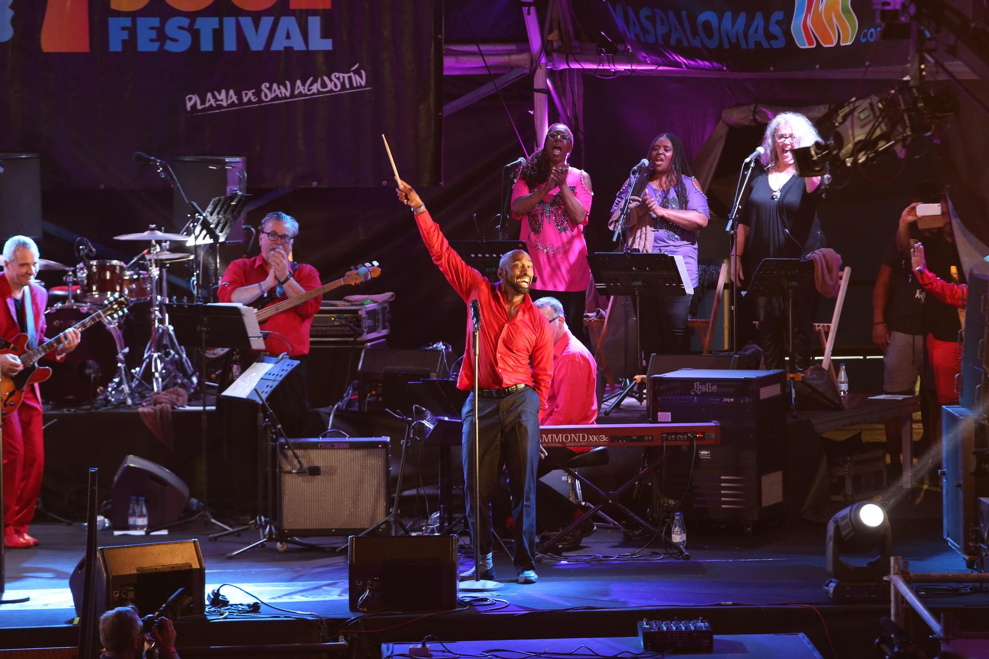 D'Mar, batería de la Anthony Payle Soul Orchestra