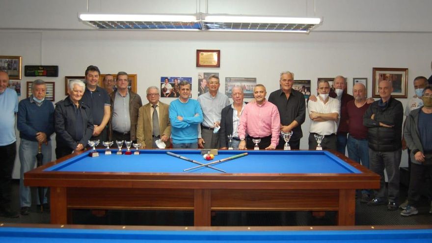 Copa Presidente de billar, cita en el Círculo
