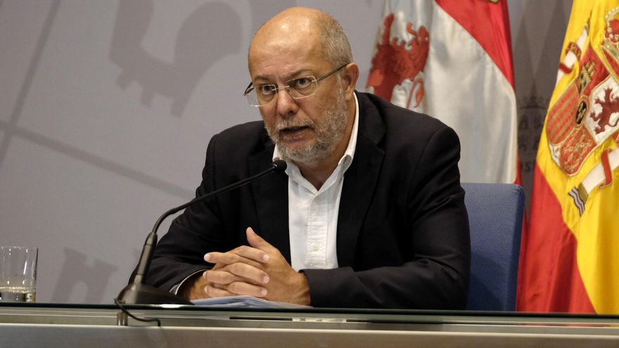 Francisco Igea, durante la rueda de prensa posterior al Consejo de Gobierno.