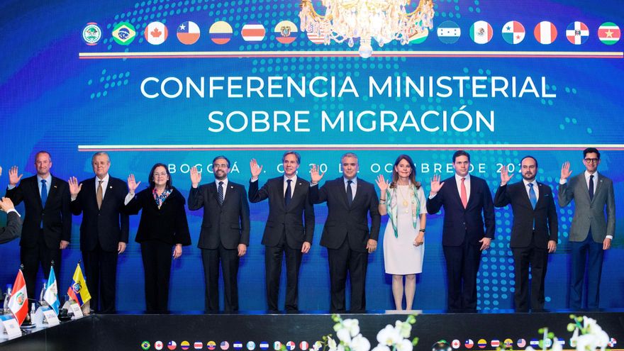 Países americanos abordan "el desafío migratorio" como un problema compartido