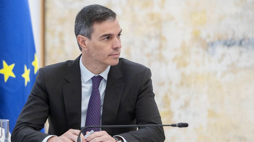 El presidente del Gobierno, Pedro Sánchez