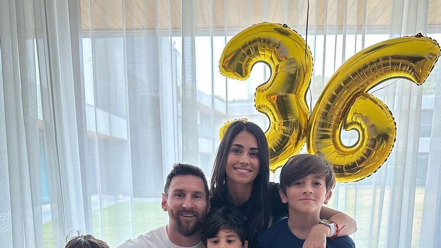 Messi cumple 36 años: el homenaje en Rosario, la celebración familiar y los saludos de sus colegas