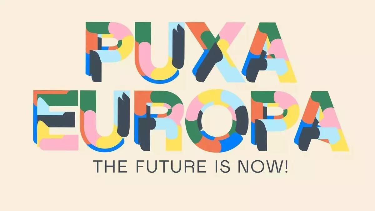 Oviedo concurre con el lema '¡Puxa Europa. The future is now!'.