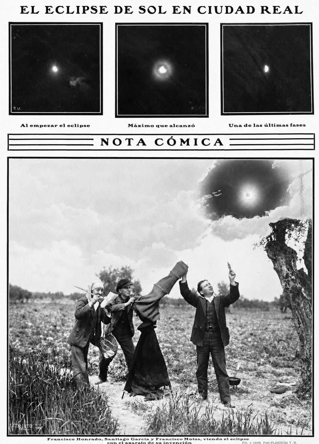 Página de la publicación Vida Manchega en 1912