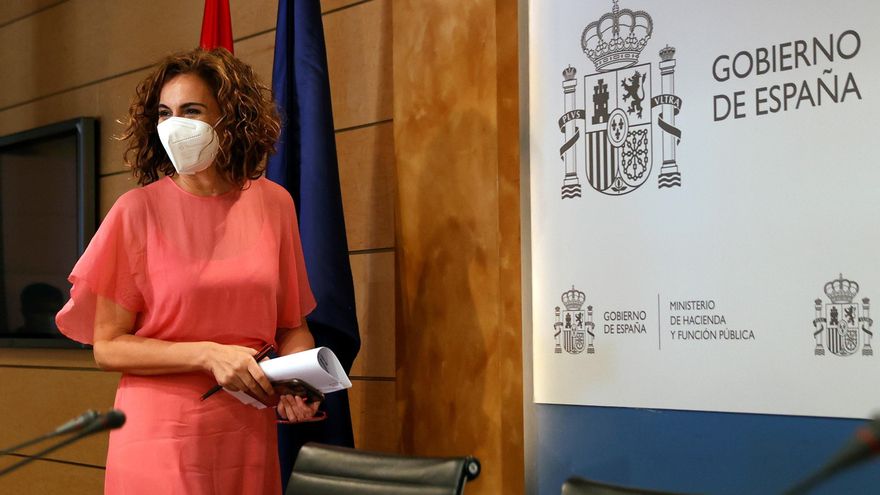 La ministra de Hacienda, María Jesús Montero, en una fotografía de archivo. EFE/Chema Moya