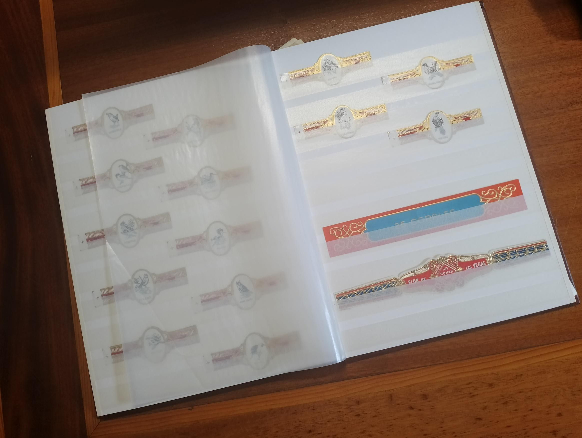 Vitolas cedidas por Milagros Fuentes a La Investigadora.