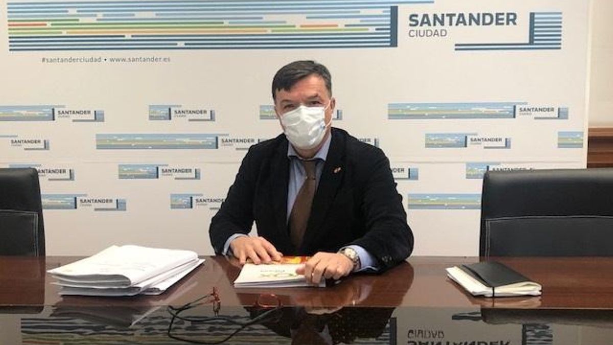 El concejal de Vox en el Ayuntamiento de Santander, Guillermo Pérez-Cosío