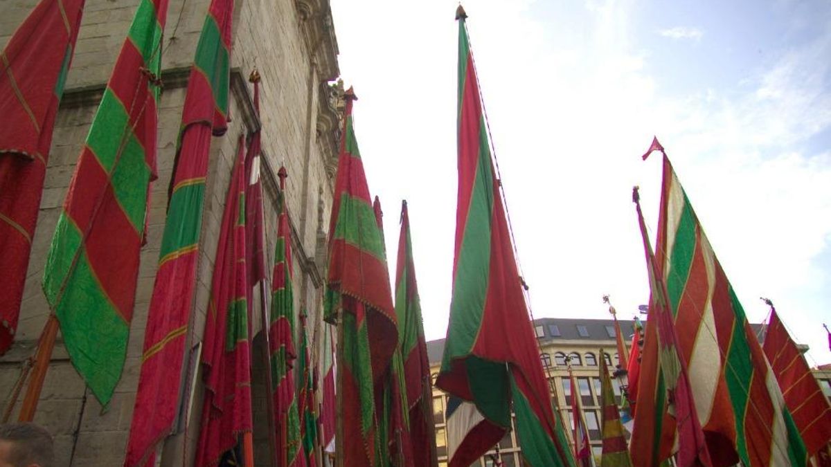 Pendones del Reino, imagen de archivo.