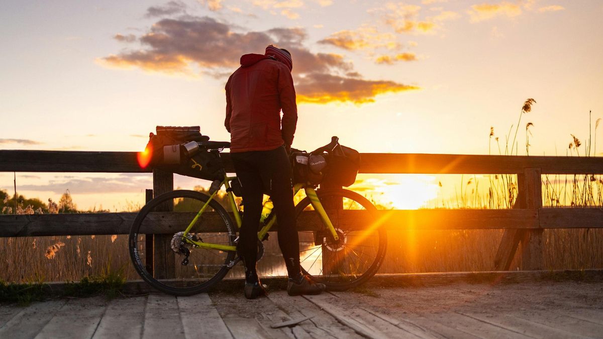 Imagen de archivo de una ruta ciclista