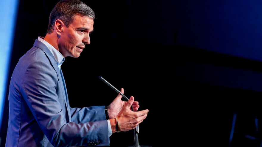 El presidente del Gobierno, Pedro Sánchez