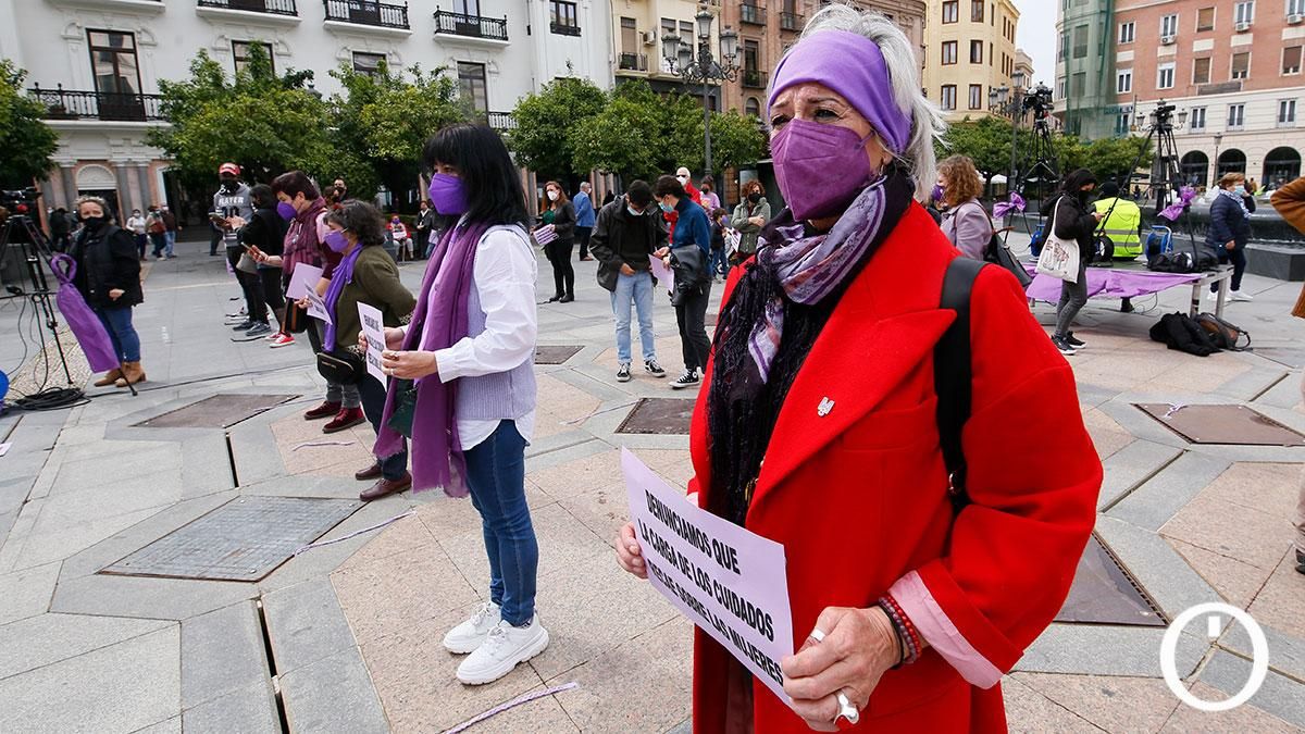 La Plataforma Cordobesa contra la Violencia a las Mujeres organiza una acción como previa al 8M