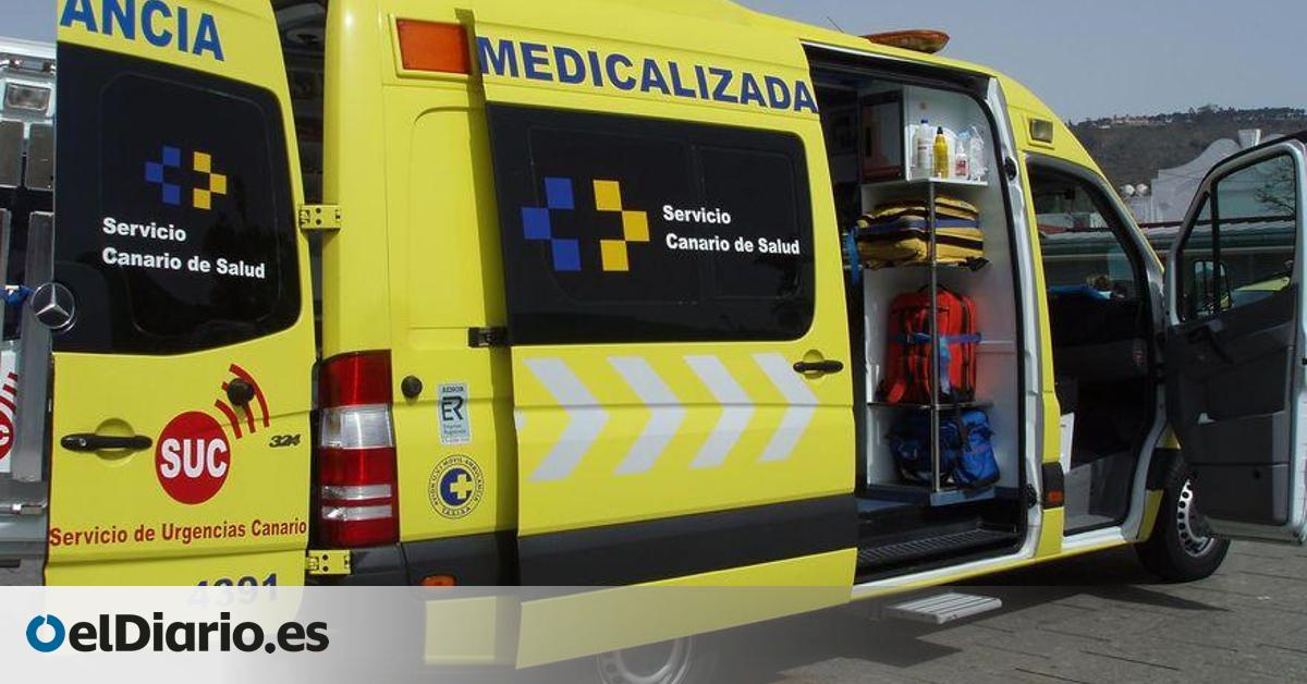 Muere un trabajador al precipitarse desde una altura de seis metros mientras pintaba la fachada de una vivienda en Lanzarote