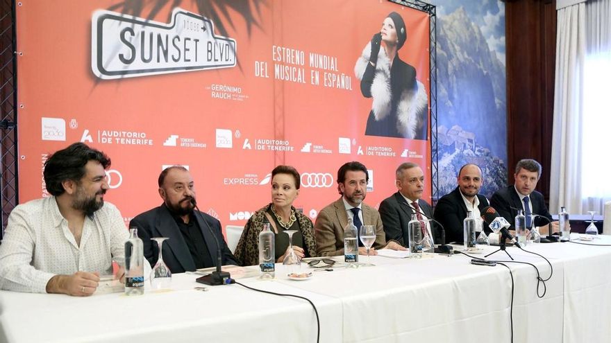 Presentación del musical 'Sunset Boulevard' este jueves en Santa Cruz, con Paloma San Basilio