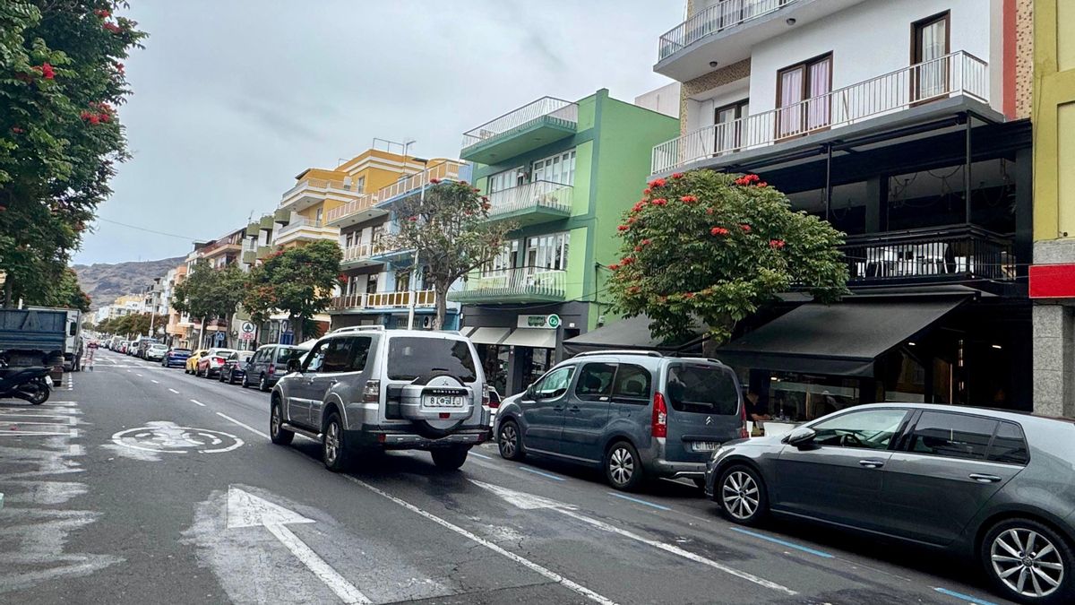 Avenida Enrique Mederos  de Los Llanos de Aridane.