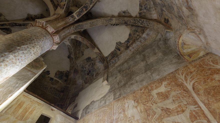 Se cumple un siglo: la historia de la ‘Capilla Sixtina mozárabe’ de Soria cuyos frescos tiene EEUU
