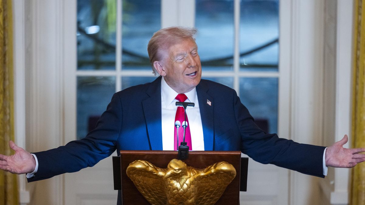El presidente de Estados Unidos, Donald Trump.