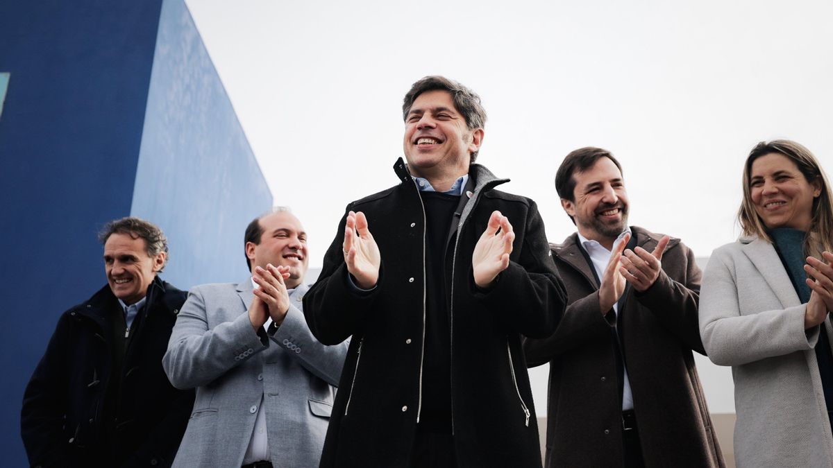 El gobernador Axel Kicillof