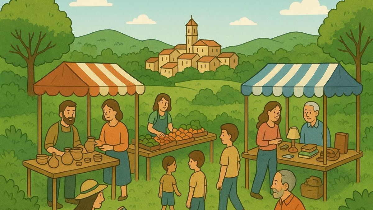 Un mercadillo para impulsar el consumo responsable y sostenible en la Serranía de Cuenca