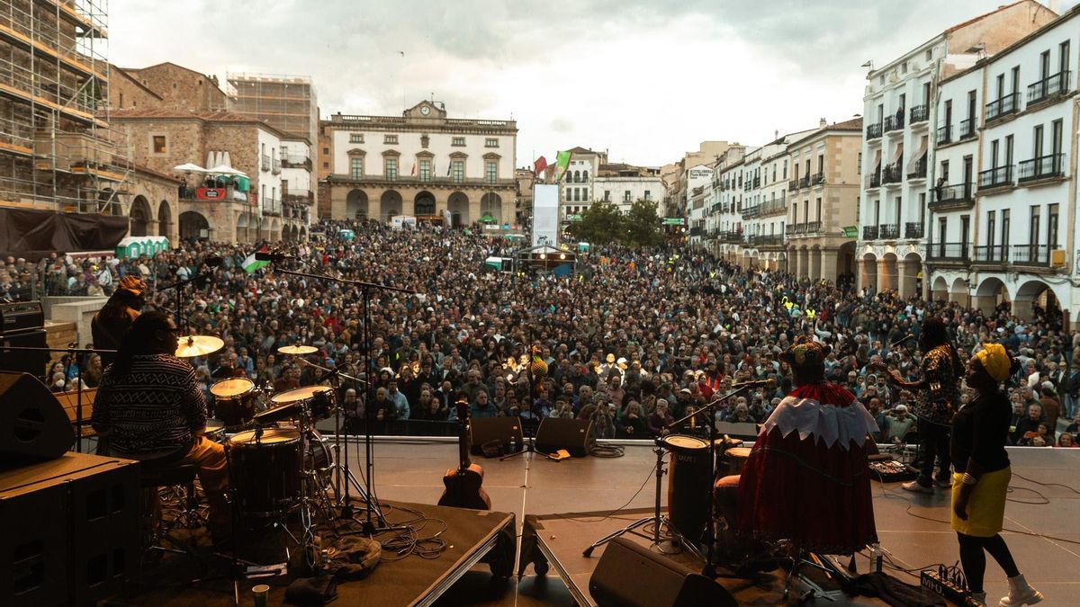 Unas 120.000 personas disfrutan de un Womad Cáceres sin incidentes