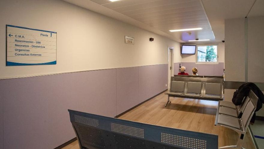Se mejoran las salas de espera de familiares en los quirófanos de la primera y segunda planta del San Pedro