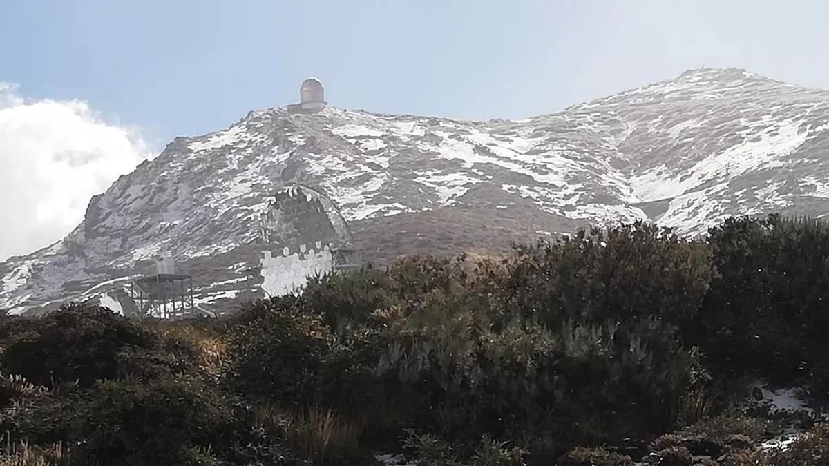 Prealerta por nevadas  en La Palma, Tenerife  y Gran Canaria