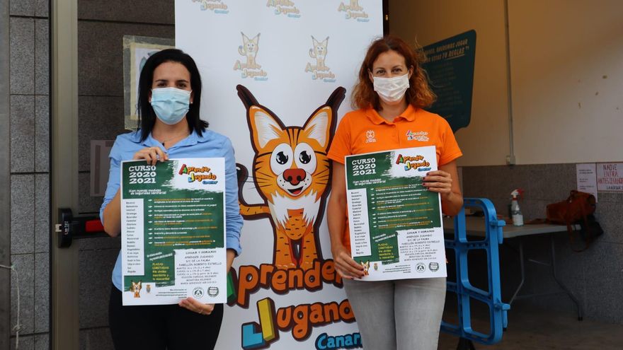 Presentación de las clases de ‘Aprender jugando’ en Santa Cruz de La Palma.
