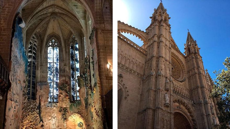 La polémica capilla de productos de la tierra de Miquel Barceló en la Catedral de Palma
