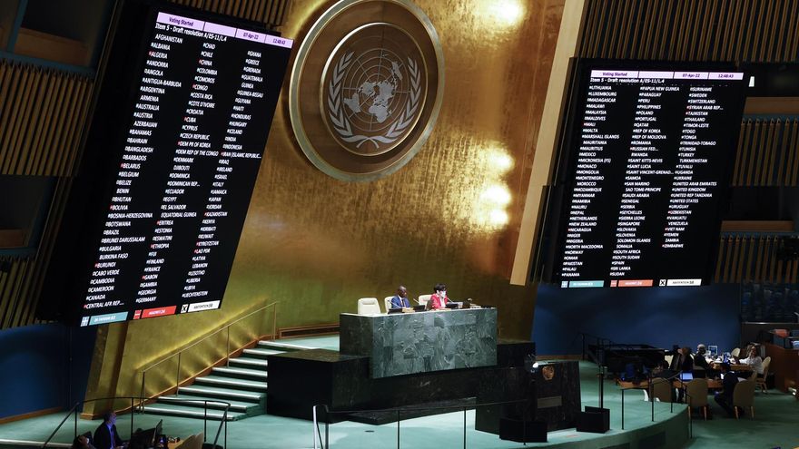 Con el apoyo de Argentina, la ONU votó por mayoría la suspensión de Rusia del Consejo de Derechos Humanos