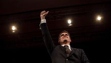 Rivera lanza "una plataforma para un nuevo proyecto de España que mira al futuro" en un macroacto en Madrid