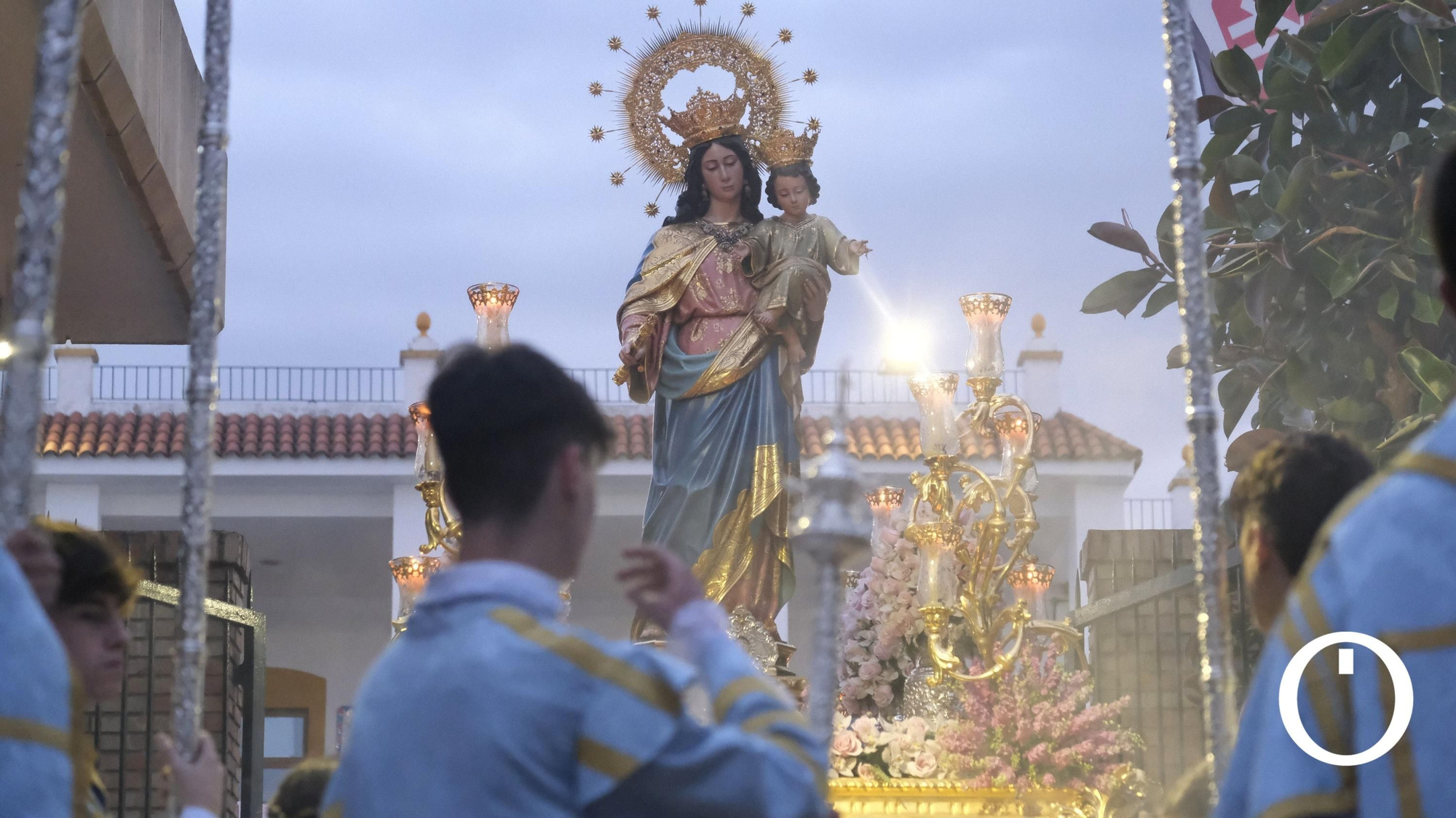 Procesión de María Auxiliadora en Córdoba.