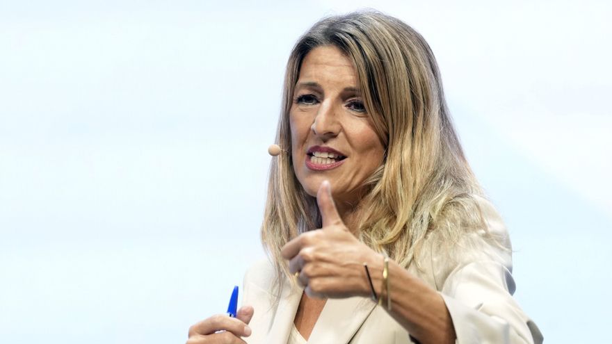 Imagen de archivo de la vicepresidenta segunda del Gobierno y ministra de Trabajo y Economía Social, Yolanda Díaz. EFE/Enric Fontcuberta