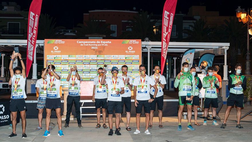 Podio absoluto masculino.