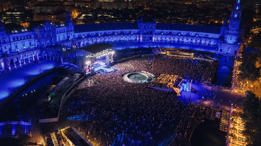 Promotoras musicales van a la guerra por el uso de la Plaza de España de Sevilla y optar así al pastel del festival Icónica