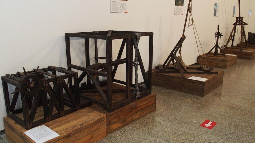 Las 'Máquinas de asedio' se exponen en la Casa de las Ciencias durante todo el verano